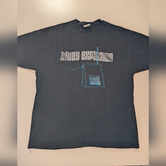 Hanes Other - Vintage Blues Explosion Graphic T-Shirt